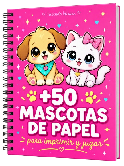 +50 Mascotas de Papel